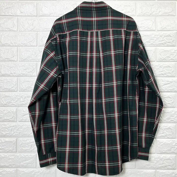 [SOLD OUT] 빈폴 타탄 체크 버튼다운 셔츠 100