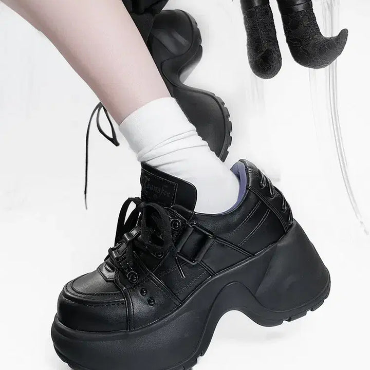 [BUNJANG] Jeonhaksaeng Ugly Platform Sneakers / 전학생 서브컬쳐 어글리 통굽 스니커즈 운동화