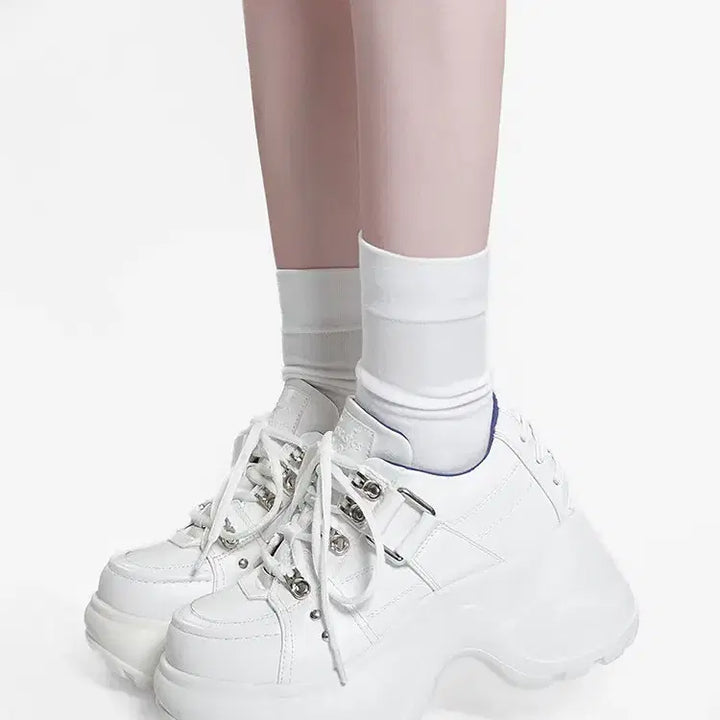 [BUNJANG] Jeonhaksaeng Ugly Platform Sneakers / 전학생 서브컬쳐 어글리 통굽 스니커즈 운동화