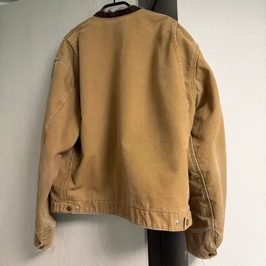 [BUNJANG] Carhartt J97 Camel Vintage Jacket (Collar Cut) / 칼하트 j97 카멜색상 L 빈티지 (카라컷팅)