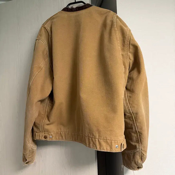 [BUNJANG] Carhartt J97 Camel Vintage Jacket (Collar Cut) / 칼하트 j97 카멜색상 L 빈티지 (카라컷팅)