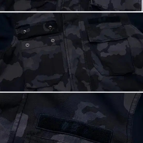 [BUNJANG] Nike NSW M-65 Active Jacket / 나이키 NSW 블루그레이 카모 M-65 엑티브 자켓 (L / 100+)