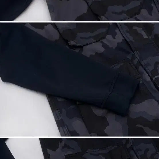 [BUNJANG] Nike NSW M-65 Active Jacket / 나이키 NSW 블루그레이 카모 M-65 엑티브 자켓 (L / 100+)