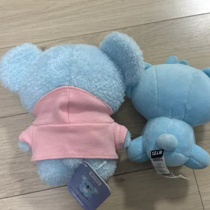 [BUNJANG] BT21 Koya &amp; Mang Baby Plush Doll Bundle Set / BT21 코야/망 베이비 봉제인형 2개 (일괄)