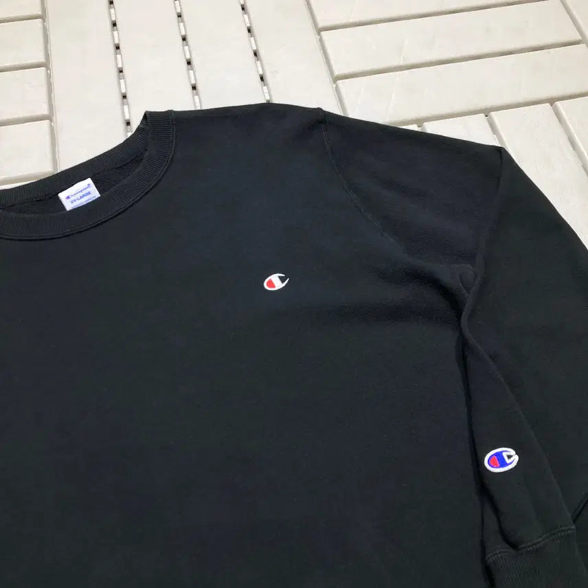 [BUNJANG] Champion Embroidered Sweatshirt XXL / [XXL]챔피온 자수 맨투맨 0287