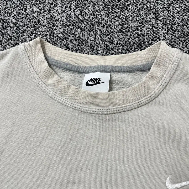 [BUNJANG] Vintage Nike Swoosh Light Grey Sweatshirt / 빈티지9. 나이키 스우시 라이트그레이 맨투맨 스웻셔츠 긴팔티셔츠