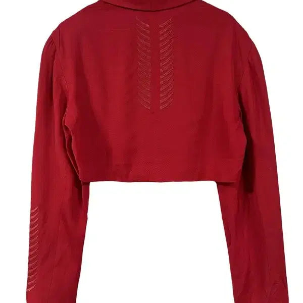 [SOLD OUT] [L] FUTURE OZBEK 크롭 숄카라 캐주얼자켓