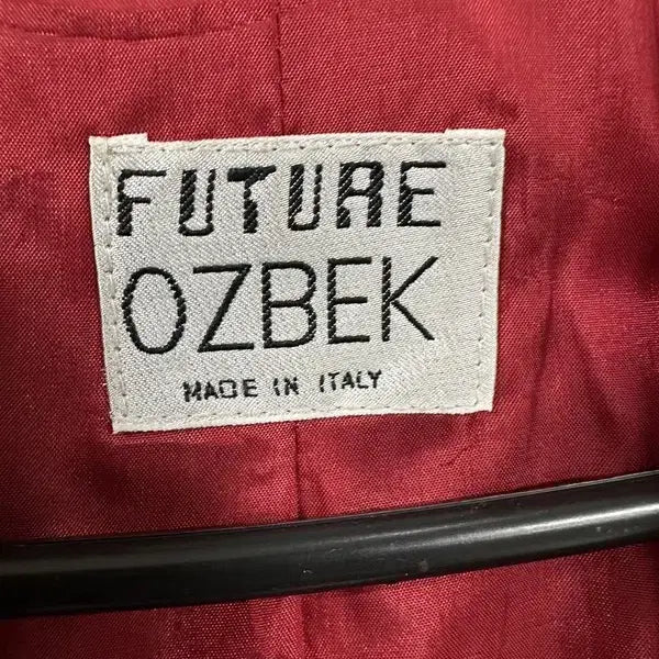 [SOLD OUT] [L] FUTURE OZBEK 크롭 숄카라 캐주얼자켓