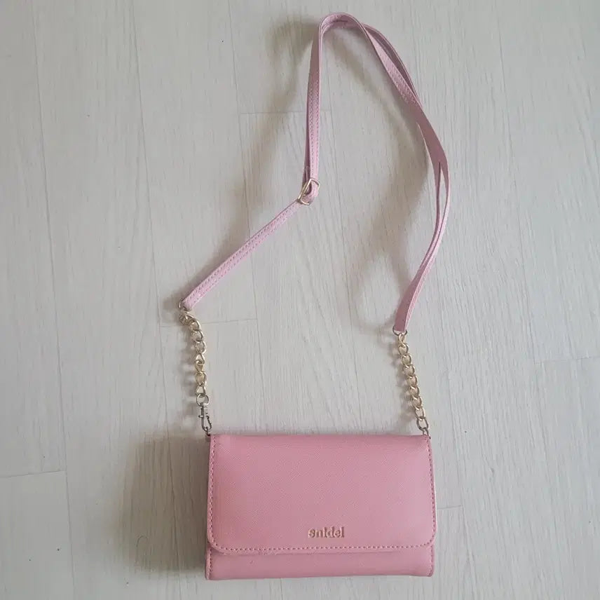 [SOLD OUT] 일본 가방 스나이델 핑크 멀티 포쉐트 미니백 클러치 숄더백