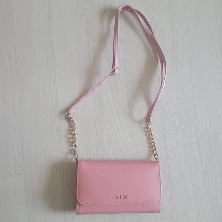 [SOLD OUT] 일본 가방 스나이델 핑크 멀티 포쉐트 미니백 클러치 숄더백