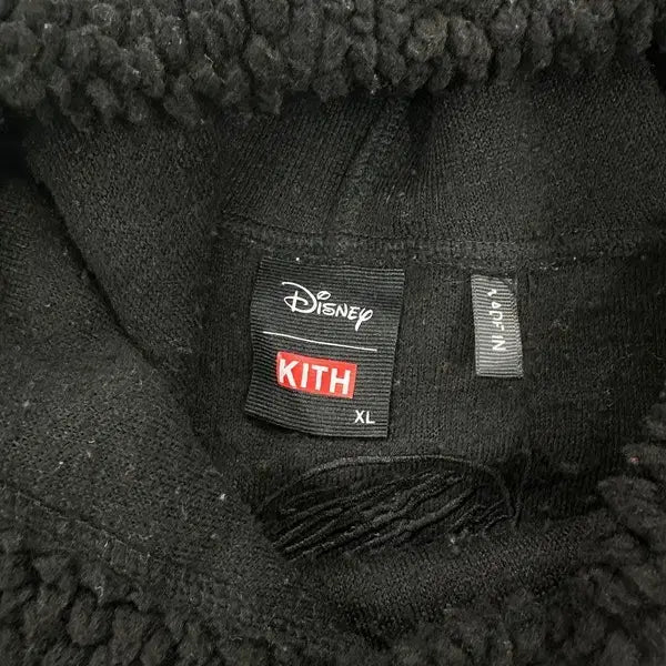 [BUNJANG] KITH X Disney Sherpa Hoodie / KITH X Disney 쉐르파 후드