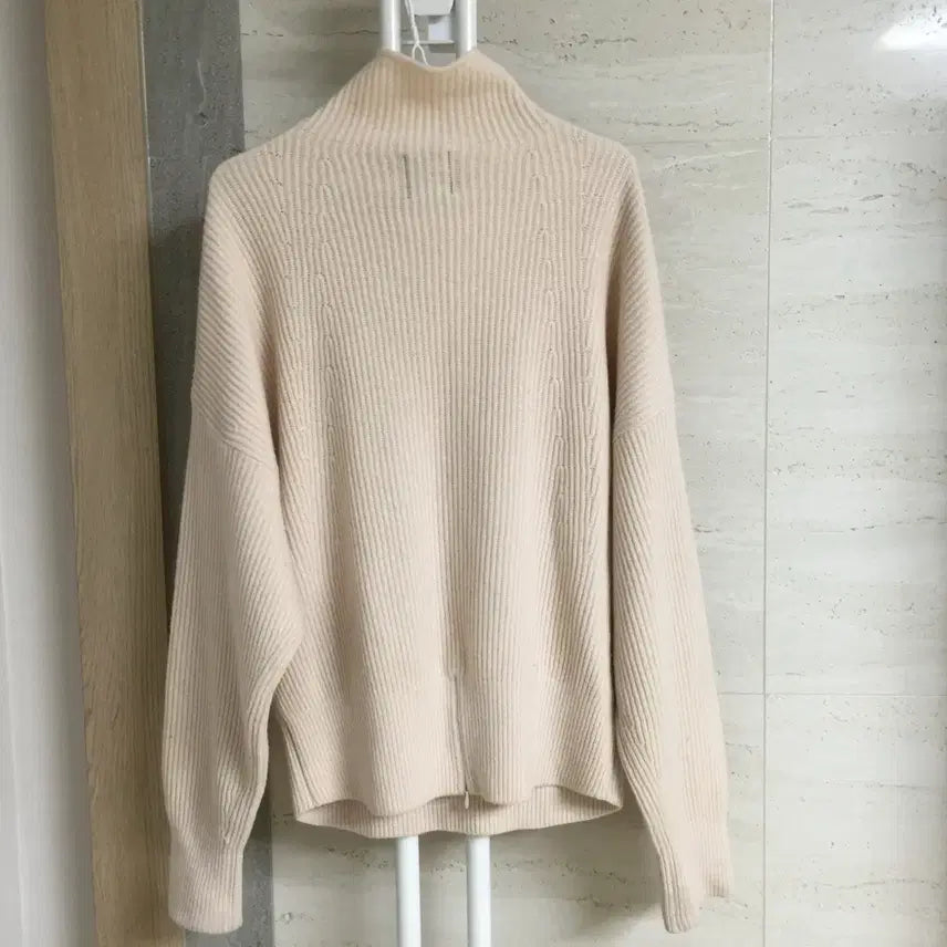 [BUNJANG] SYSTEM Wool Cashmere Ribbed Knit Sweater / SYSTEM 시스템 양모 캐시미어 골지 니트 free