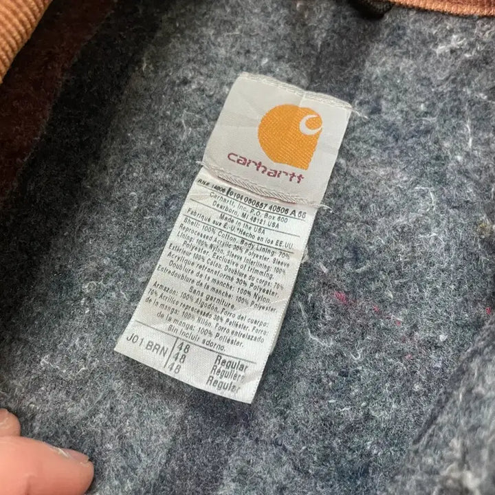 [BUNJANG] Carhartt J01 BRN Detroit Jacket / 칼하트 J01 BRN usa 디트로이트 자켓 J04129