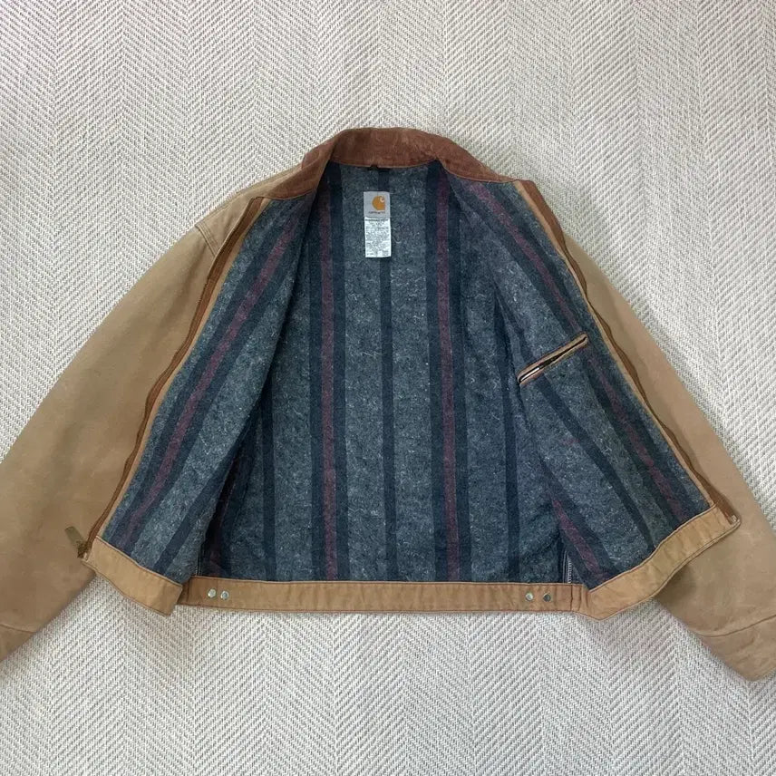 [BUNJANG] Carhartt J01 BRN Detroit Jacket / 칼하트 J01 BRN usa 디트로이트 자켓 J04129