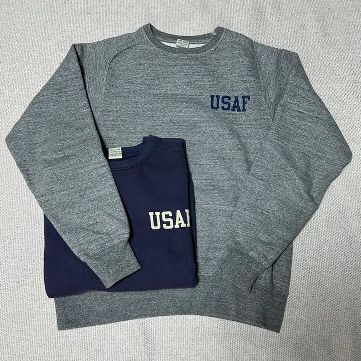[BUNJANG] Buzz Rickson USAF Loopwheel Sweatshirt / (100)버즈릭슨 USAF 루프휠 스웻 그레이 L