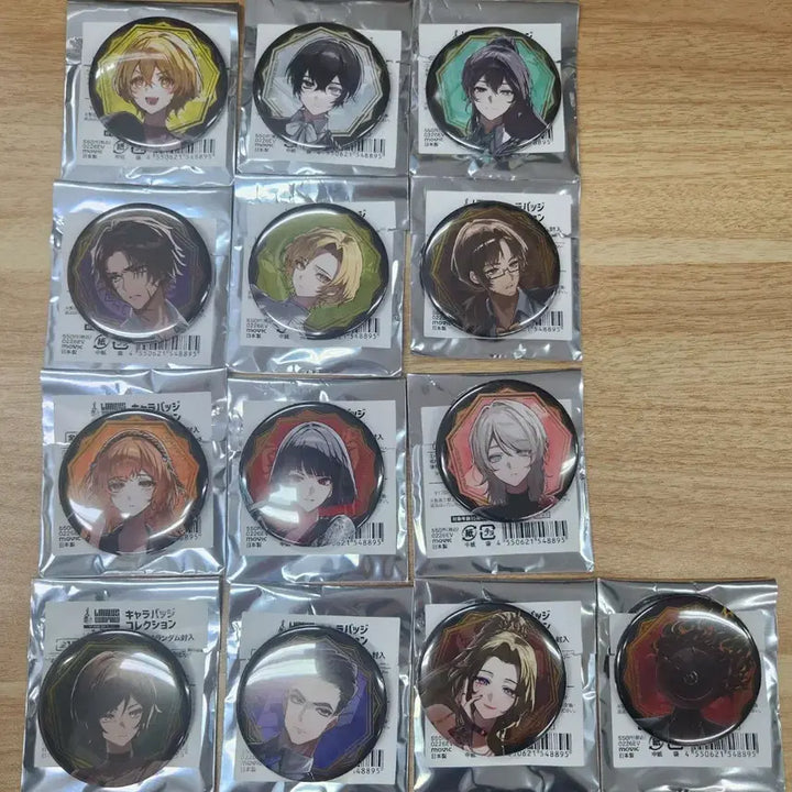 [BUNJANG] Limbus Company Collection Can Badge / 림버스컴퍼니전 콜렉션 캔뱃지