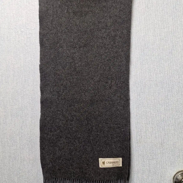 [BUNJANG] Cashmere Gray Scarf / 캐시미어 머플러 회색 31X140