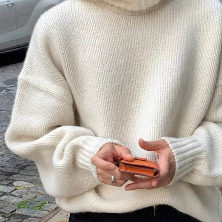 [BUNJANG] Hague Knit Ivory Sweater / haag 헤이그 니트 아이보리
