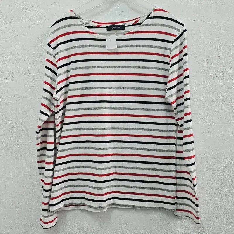 [BUNJANG] RAGEBLUE Round Long Sleeve T-shirt / RAGEBLUE 라운드 긴팔 티 여 SIZE J6008