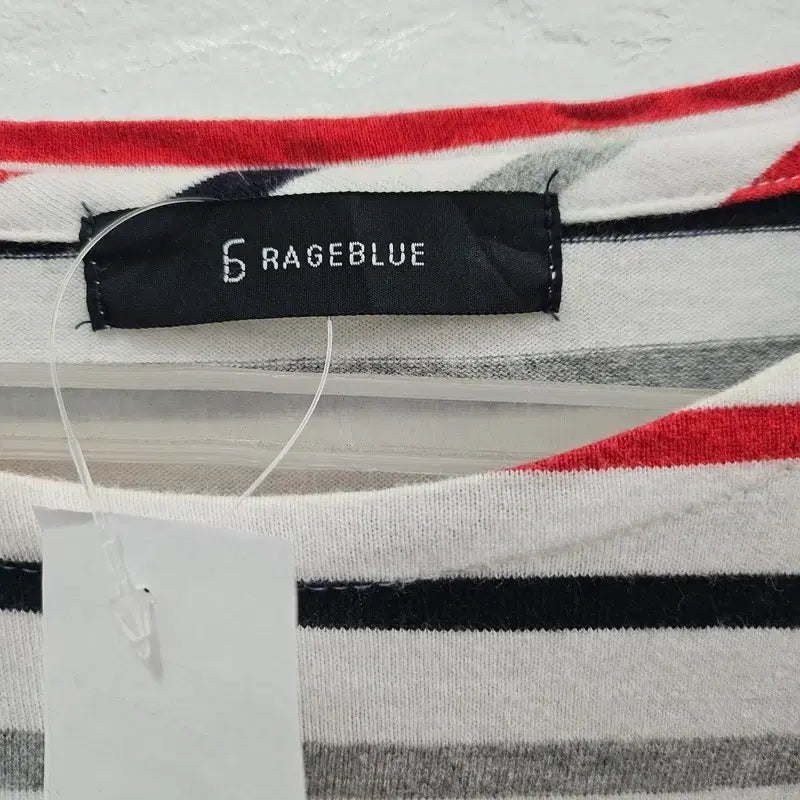 [BUNJANG] RAGEBLUE Round Long Sleeve T-shirt / RAGEBLUE 라운드 긴팔 티 여 SIZE J6008