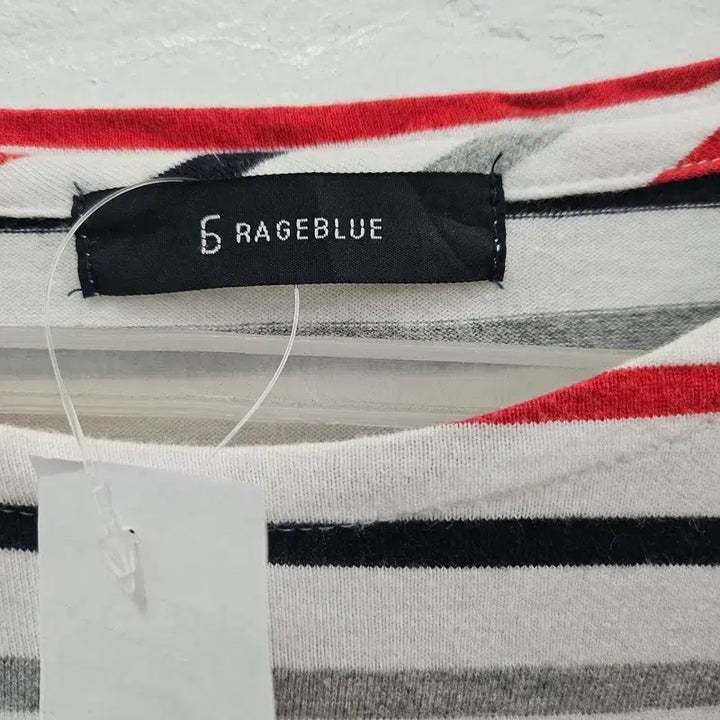 [BUNJANG] RAGEBLUE Round Long Sleeve T-shirt / RAGEBLUE 라운드 긴팔 티 여 SIZE J6008
