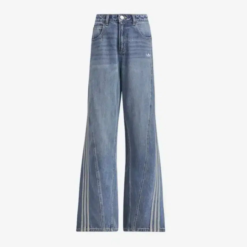 [BUNJANG] Adidas Loose Denim Jeans (Size 25) / [새상품] 아디다스 루즈 데님 25사이즈