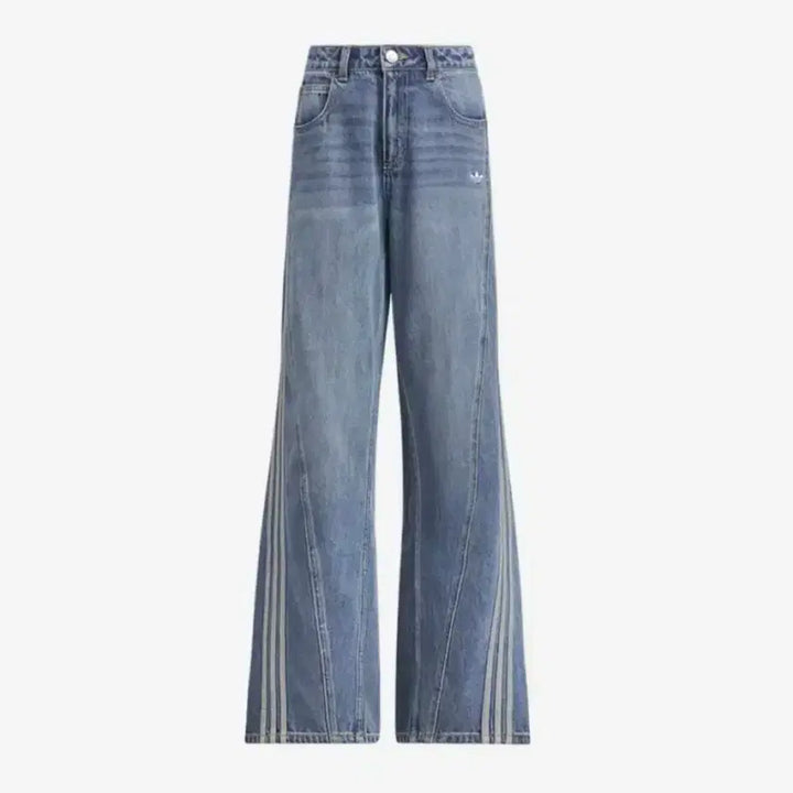 [BUNJANG] Adidas Loose Denim Jeans (Size 25) / [새상품] 아디다스 루즈 데님 25사이즈