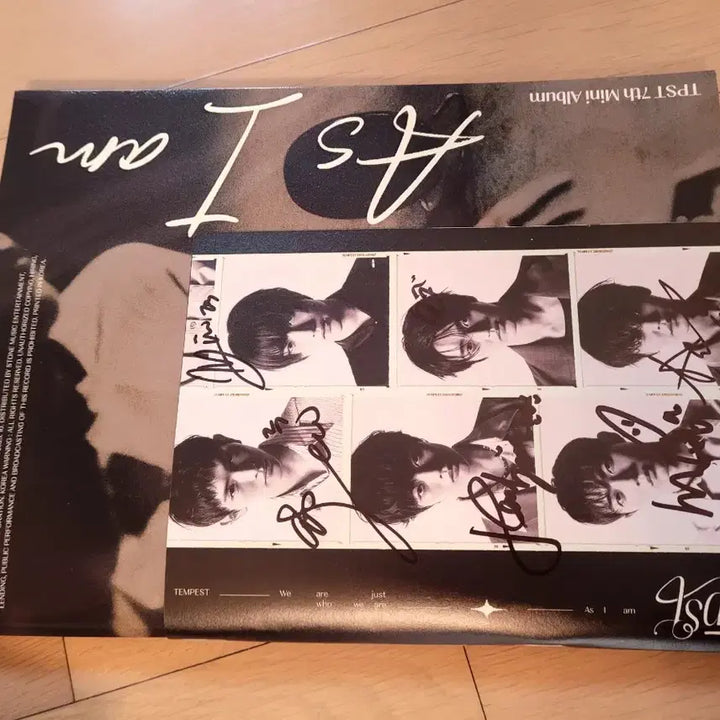 [BUNJANG] TEMPEST Signed CD / 템페스트(TEMPEST) 친필 싸인시디