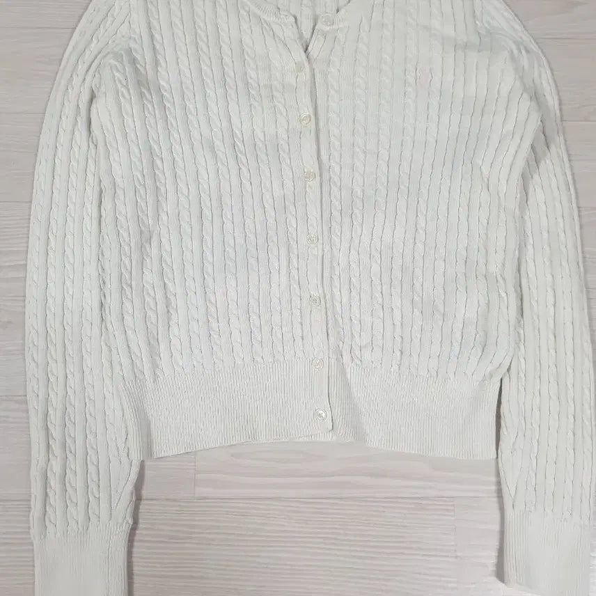 [BUNJANG] Polo Ralph Lauren Cable Knit Cardigan / [ 여성 ] 폴로 랄프로렌 _ 면 100% _ 꽈베기 가디건