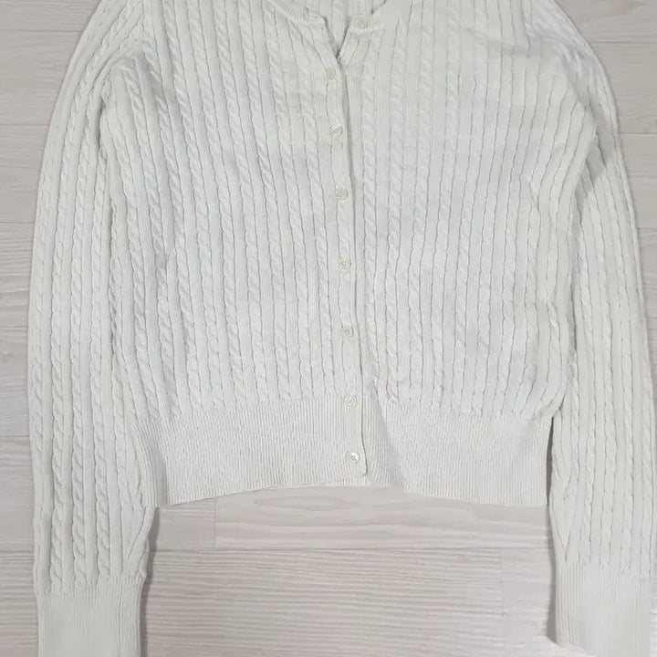 [BUNJANG] Polo Ralph Lauren Cable Knit Cardigan / [ 여성 ] 폴로 랄프로렌 _ 면 100% _ 꽈베기 가디건