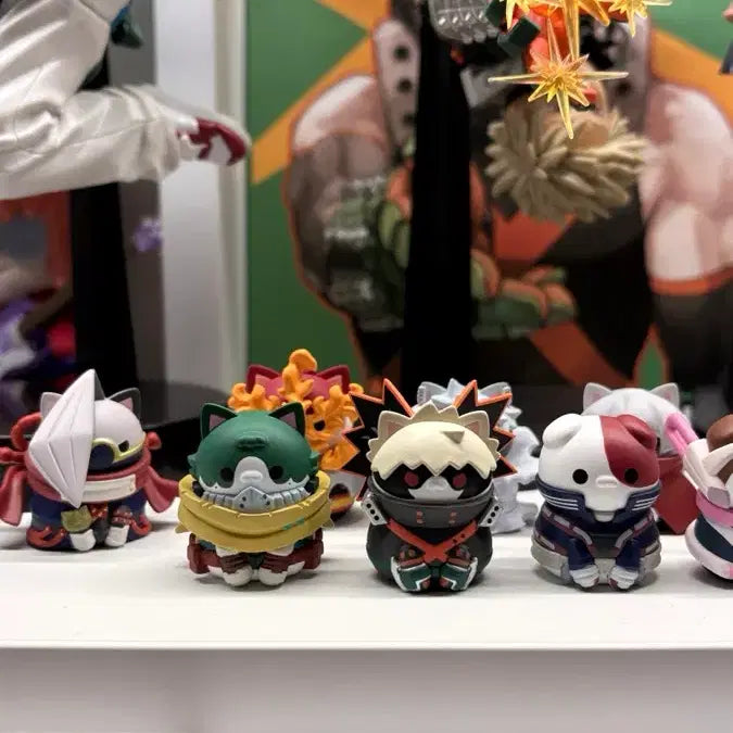 [BUNJANG] My Hero Academia Mega Cat Series 1 &amp; 2 Full Set / 나히아 히로아카 메가캣 1탄 2탄 풀셋