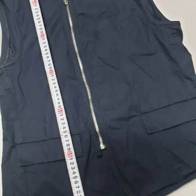 [BUNJANG] Solid Homme Wooyoungmi Navy Vest 105 / 솔리드옴므  우영미 남성 네이비 조끼 105