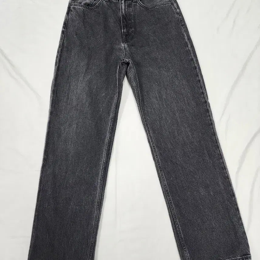 [BUNJANG] COS High-Rise Black Denim Pants / (29)코스 하이라이즈 흑청 데님 팬츠