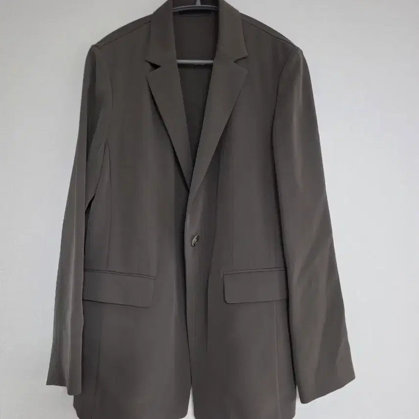 [BUNJANG] Uniqlo Modern Basic Brown Jacket / 유니클로모던 베이직 브라운 자켓