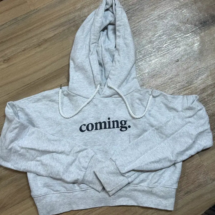 [BUNJANG] Cropped Hoodie / 크롭 후디티