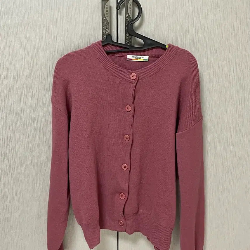 [BUNJANG] Pink Cardigan / 핑크 가디건