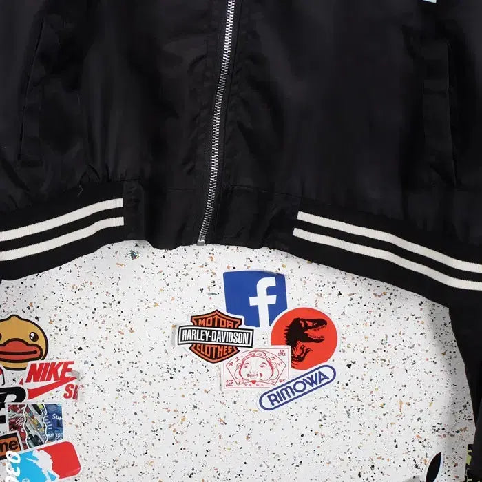 [BUNJANG] GRAY Logo Crop Varsity Jacket / [득템가] 여성F/ GRAY 로고 크롭 바시티점퍼 3-128