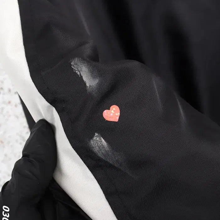 [BUNJANG] GRAY Logo Crop Varsity Jacket / [득템가] 여성F/ GRAY 로고 크롭 바시티점퍼 3-128