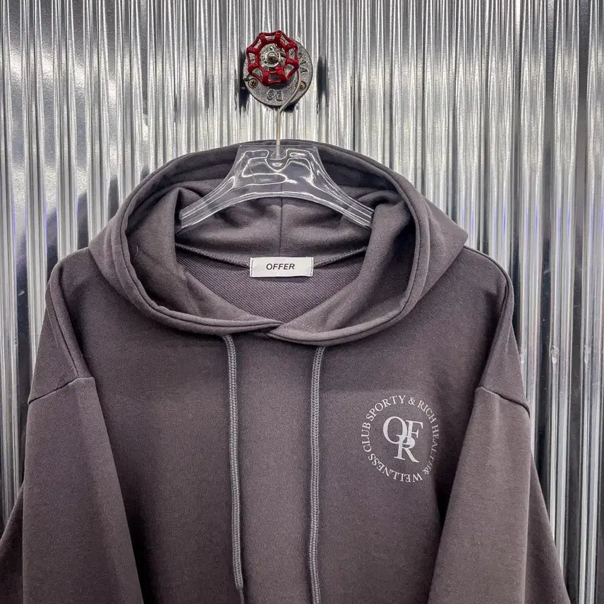 [BUNJANG] OFR Circle Print Hoodie / [새상품] OFR 써클 프린팅 후드티 (FREE) AF327