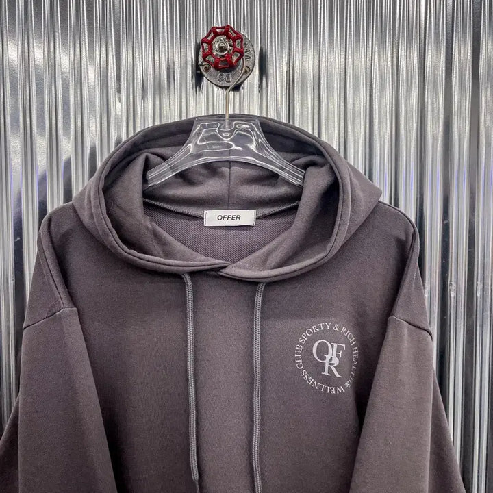 [BUNJANG] OFR Circle Print Hoodie / [새상품] OFR 써클 프린팅 후드티 (FREE) AF327