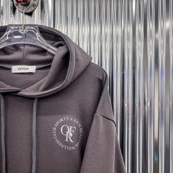 [BUNJANG] OFR Circle Print Hoodie / [새상품] OFR 써클 프린팅 후드티 (FREE) AF327