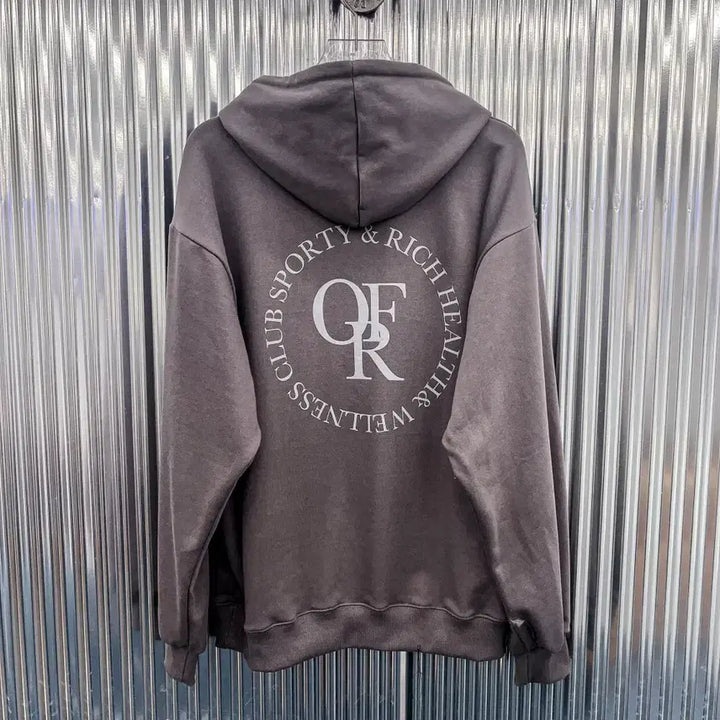 [BUNJANG] OFR Circle Print Hoodie / [새상품] OFR 써클 프린팅 후드티 (FREE) AF327