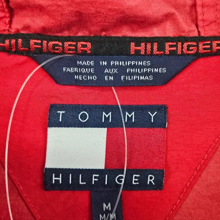 [BUNJANG] Tommy Hilfiger Old School Anorak Windbreaker Jacket (M) / 타미힐피거 올드스쿨 아노락 바람막이 웜업 자켓 ( M ) / 11471
