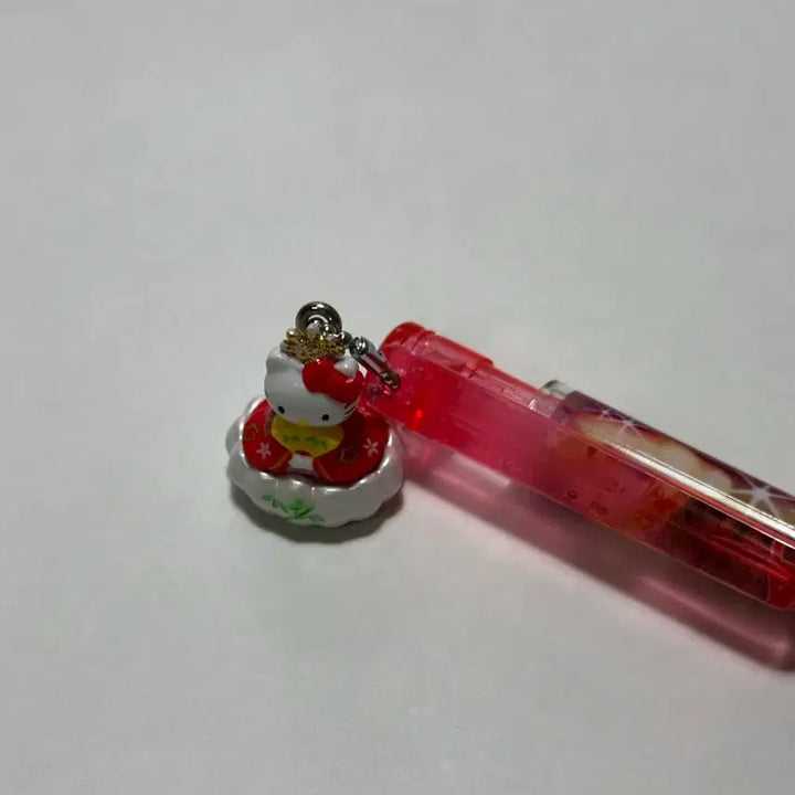 [BUNJANG] Hello Kitty Local Limited Cloud Fairy Strap Mechanical Pencil / 헬로 키티 지역 한정 스트랩 샤프 볼펜 구름 탄 선녀