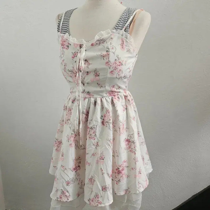 [BUNJANG] SHEIN Cream Mini Dress / SHEIN 원피스 여 55 J6003