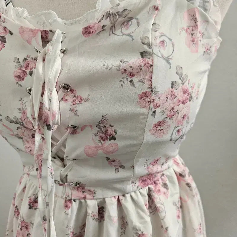 [BUNJANG] SHEIN Cream Mini Dress / SHEIN 원피스 여 55 J6003