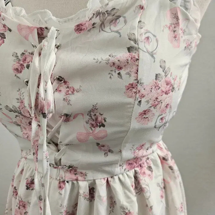 [BUNJANG] SHEIN Cream Mini Dress / SHEIN 원피스 여 55 J6003