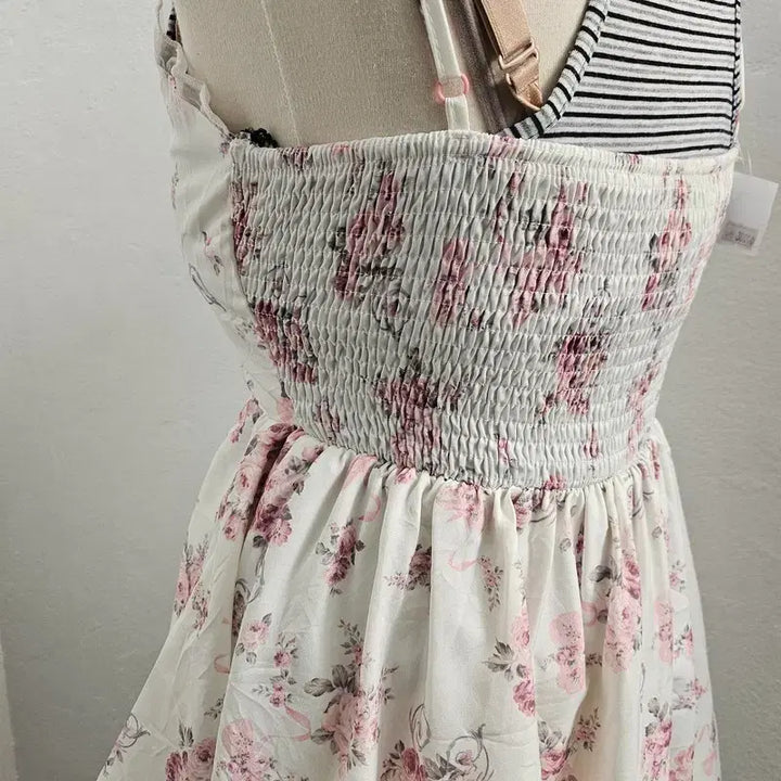 [BUNJANG] SHEIN Cream Mini Dress / SHEIN 원피스 여 55 J6003