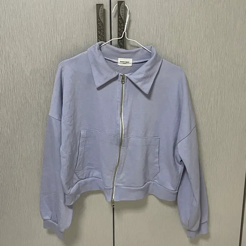[BUNJANG] Sora Color Cardigan / 소라색 카라집업