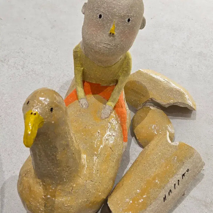 [BUNJANG] Gabpao The Burnt Boy Sculpture / 갑빠오 작가의 오리 탄 소년 작품